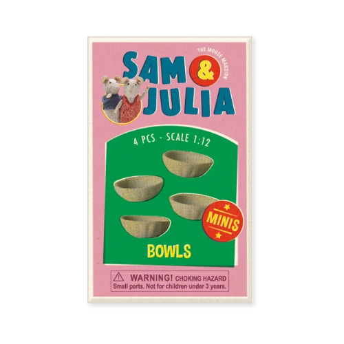 sam & julia minis - bowls (4 pcs)