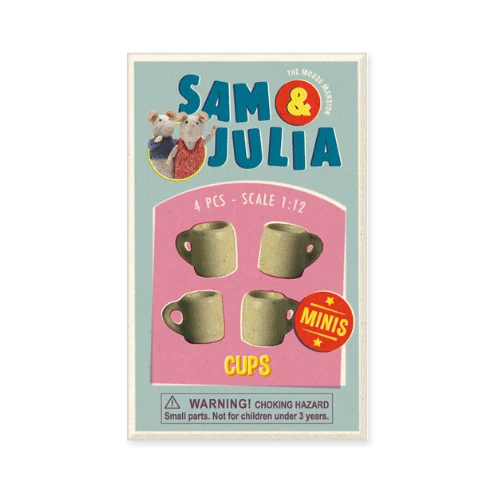 sam & julia minis - cups (4 pcs)