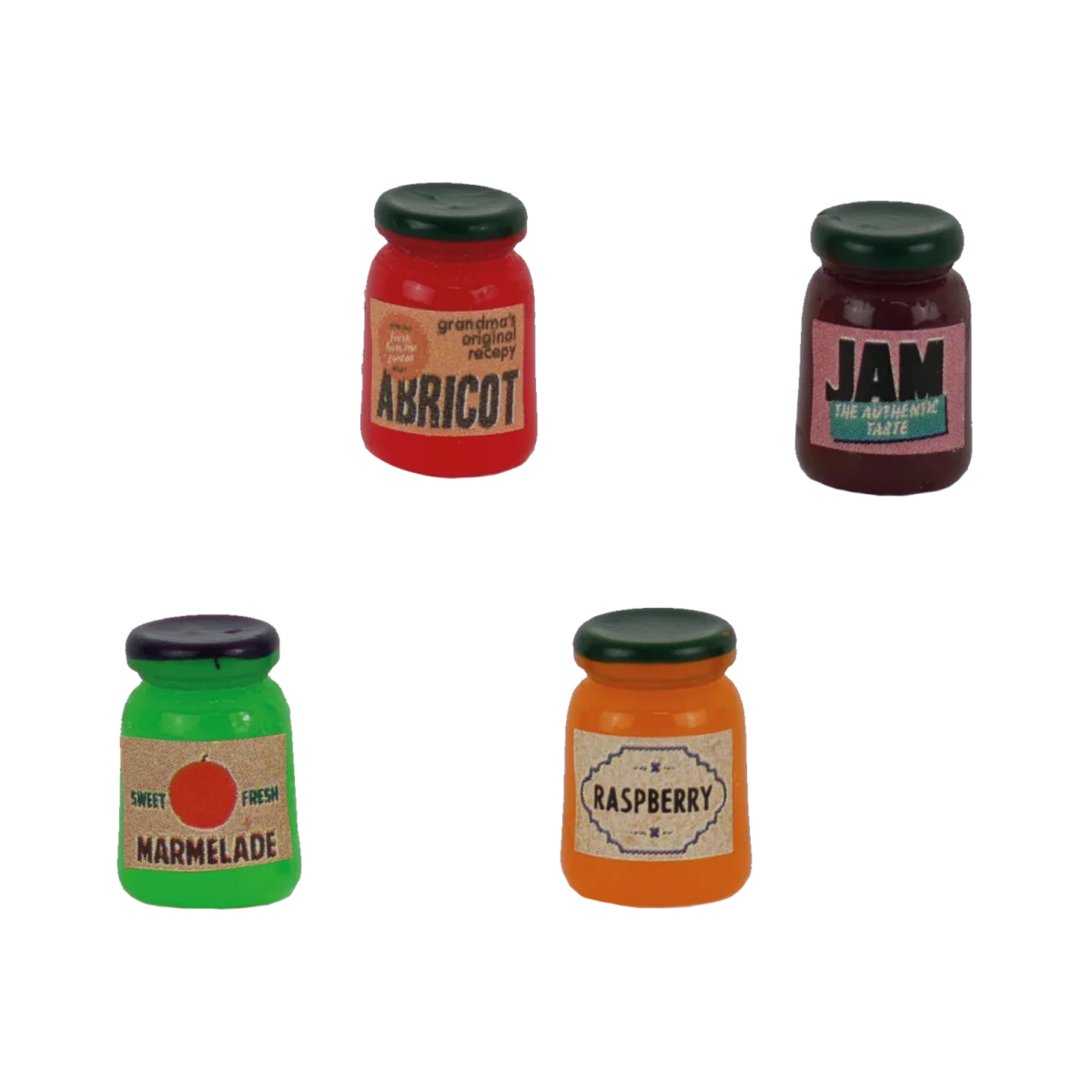 sam & julia minis - jam jars (4 pcs)