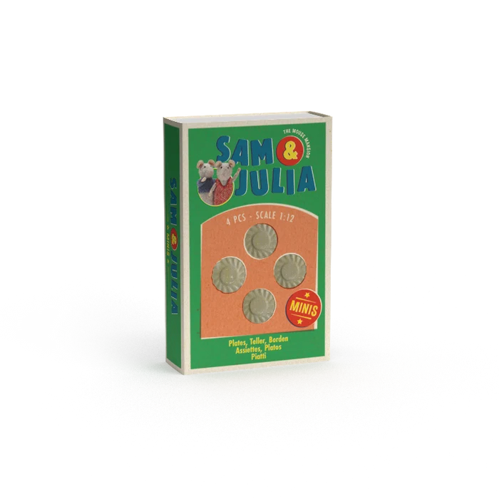sam & julia minis - plates (4 pcs)