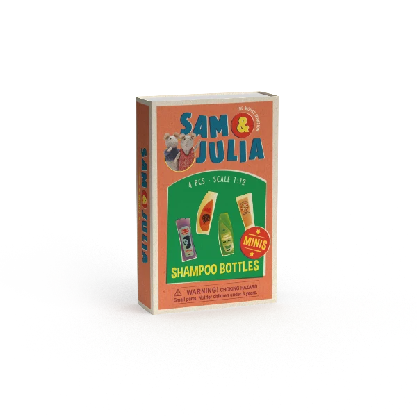 sam & julia minis - shampoo bottles (4 pcs)