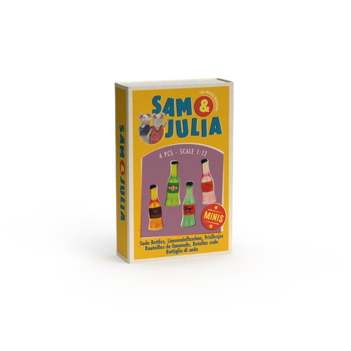 sam & julia minis - soda bottles (4 pcs)