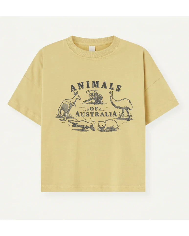 summer and storm oversized tee - animals of australia - pre order
