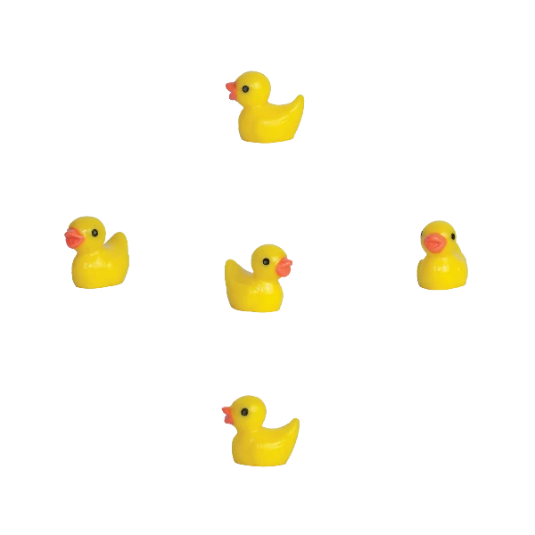 sam & julia minis - tiny ducks (5 pcs)