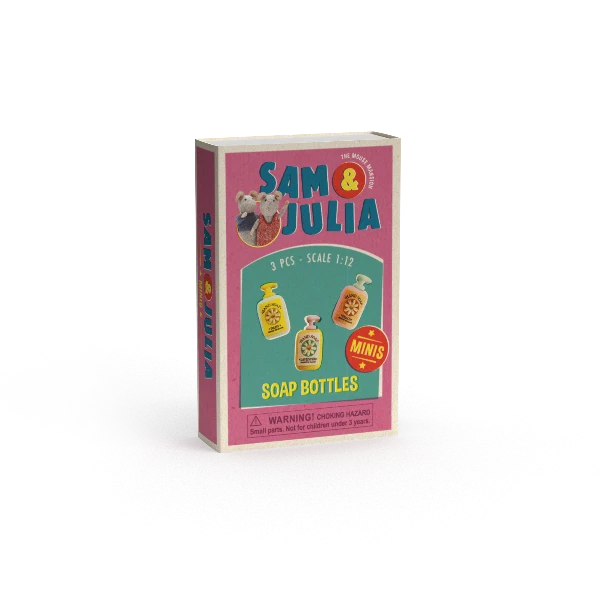sam & julia minis - soap bottles (3 pcs)
