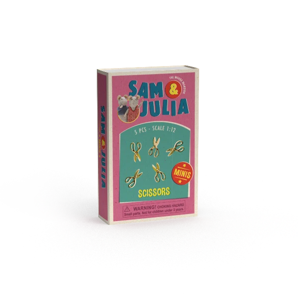 sam & julia minis - scissors (5 pcs)