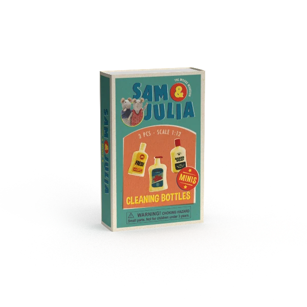 sam & julia minis - cleaning bottles (3 pcs)