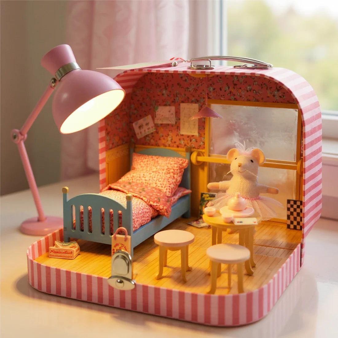 sam & julia mouse mansion to go - ella's ballet room