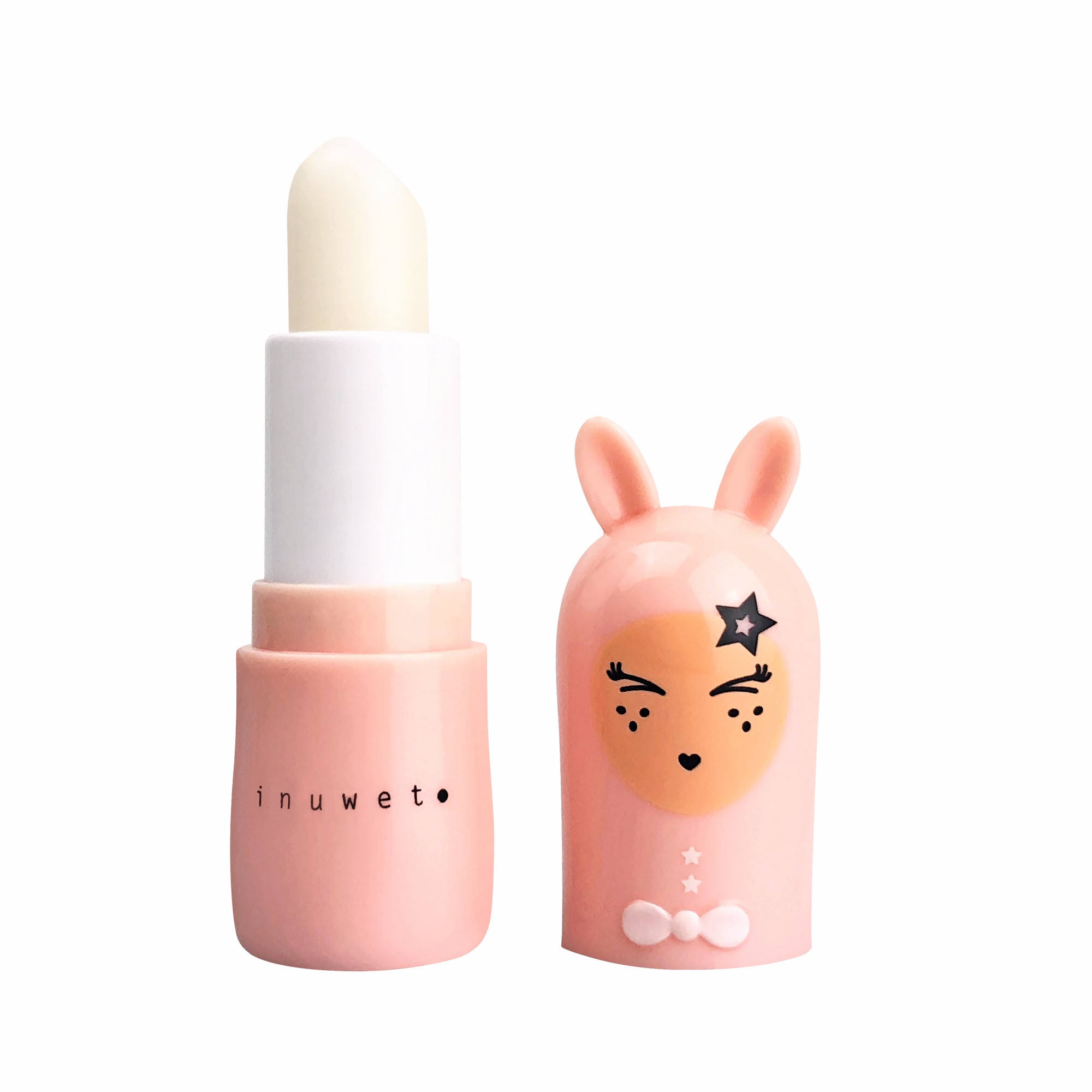 inuwet lip balm - peachy white