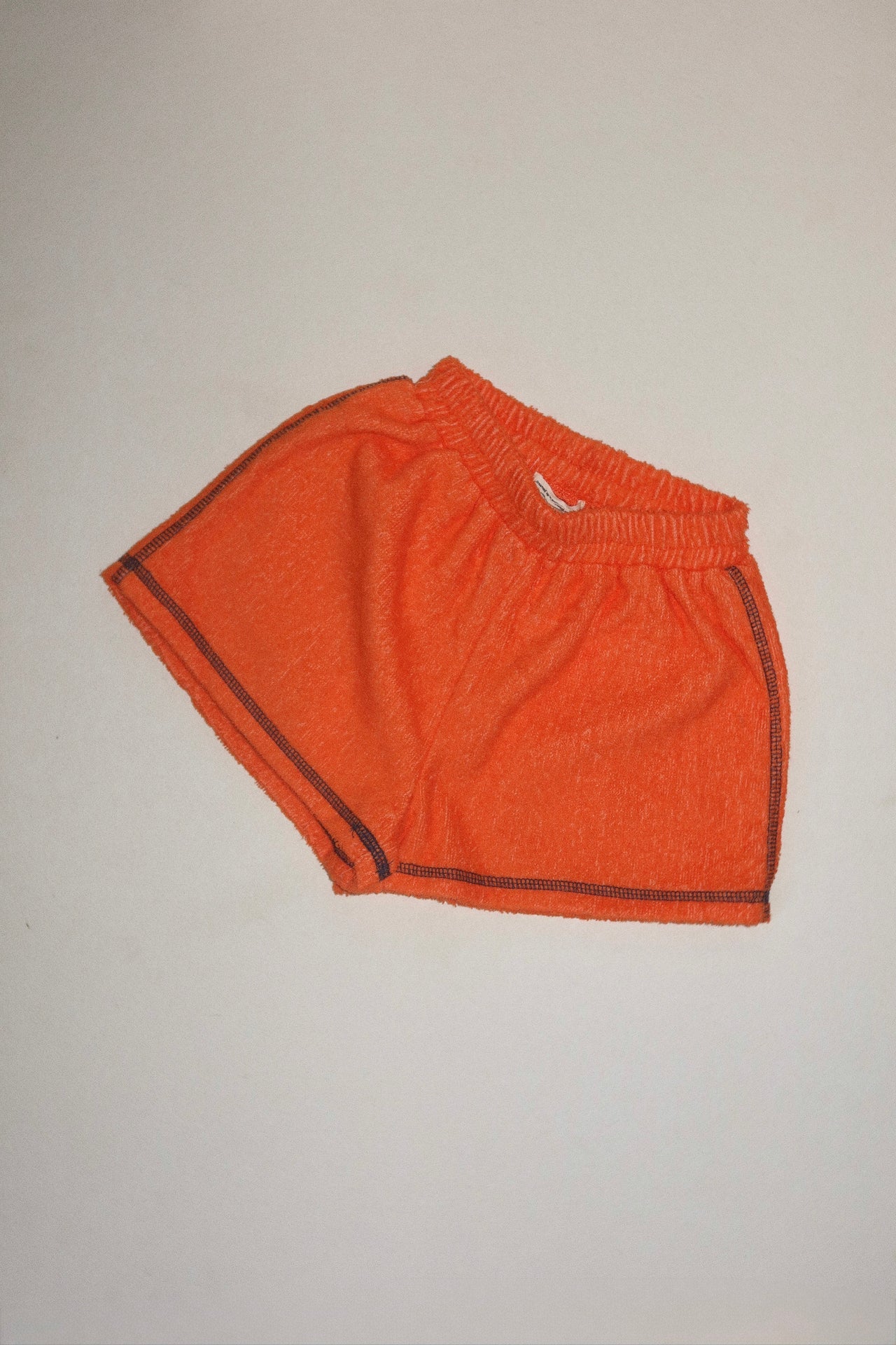 mam terry stitch shorts - mandarin (pre order)
