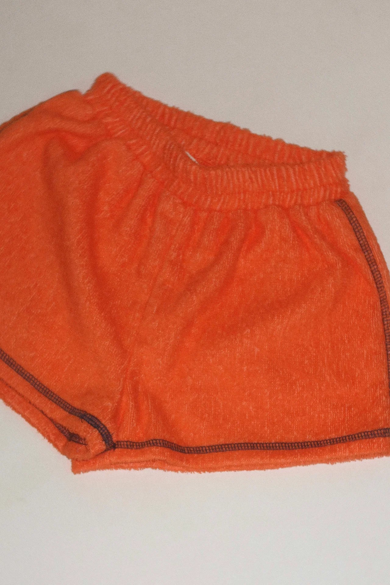 mam terry stitch shorts - mandarin (pre order)