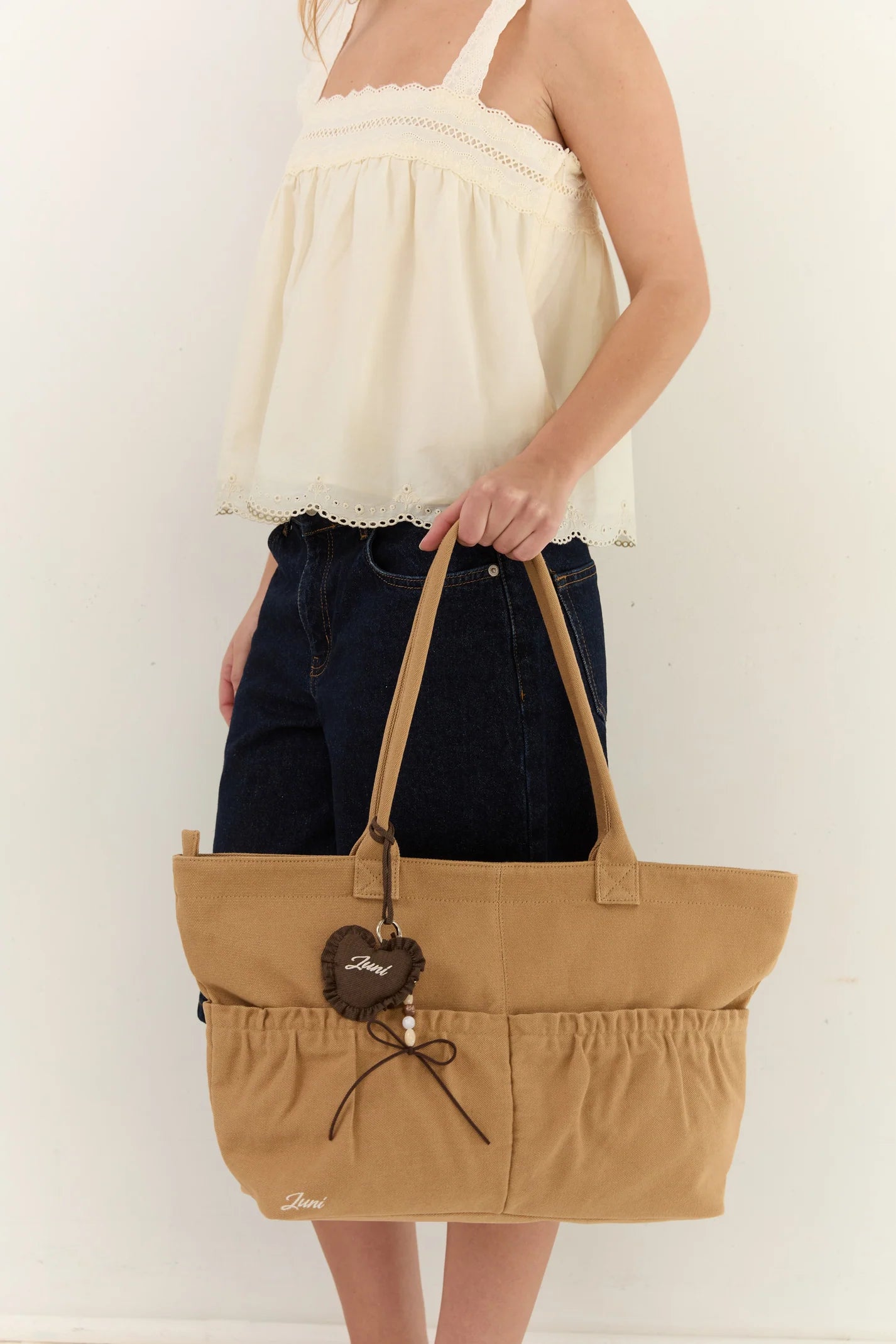 juni the daily tote - tan