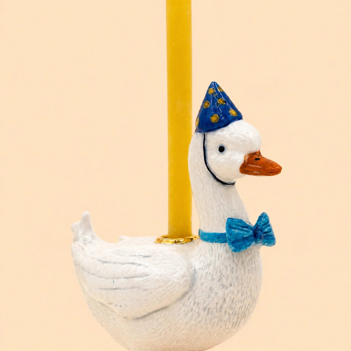 camp hollow blue goose cake topper / candle holder (pre order)