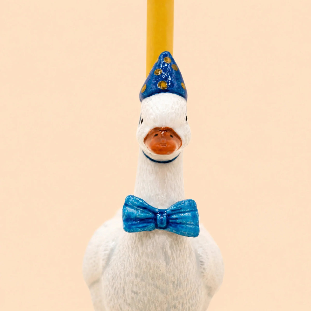 camp hollow blue goose cake topper / candle holder (pre order)