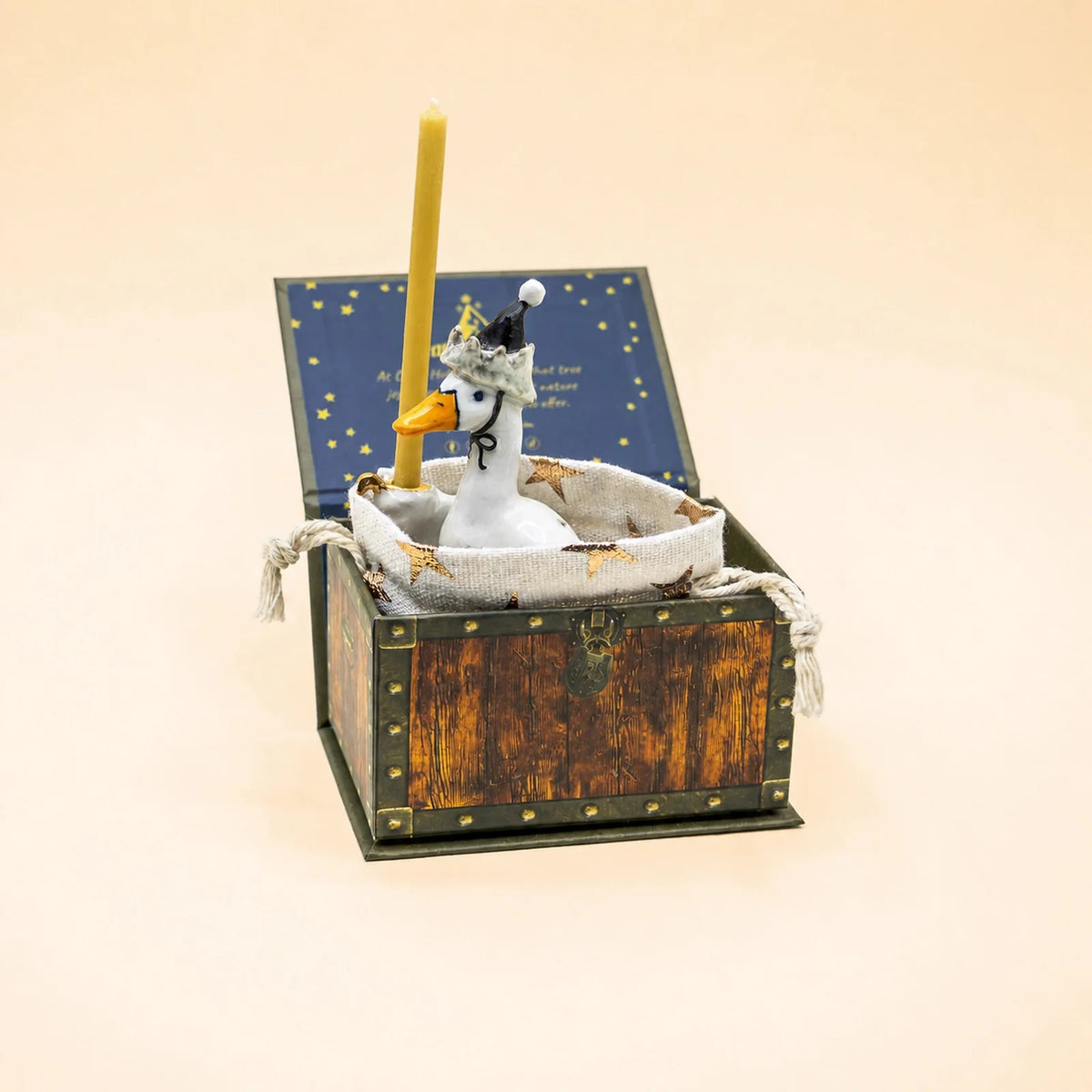 camp hollow goodnight goose cake topper / candle holder (pre order)