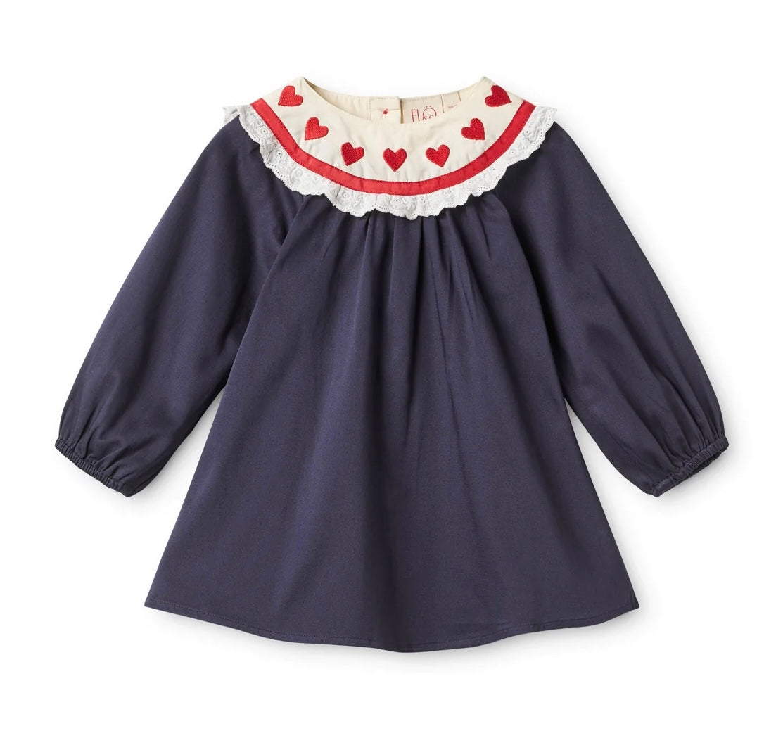 flöss laney dress - new navy
