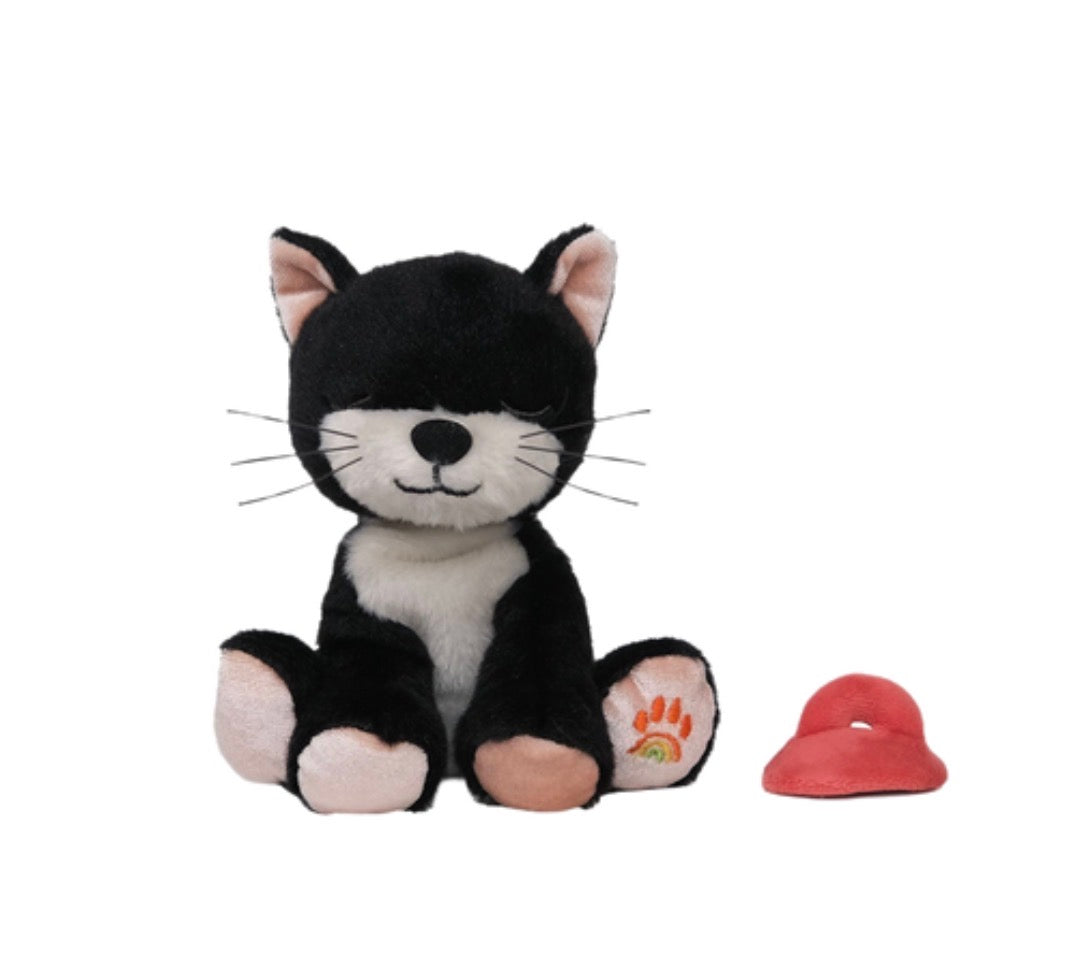 olli ella binky kitten kit - black & white