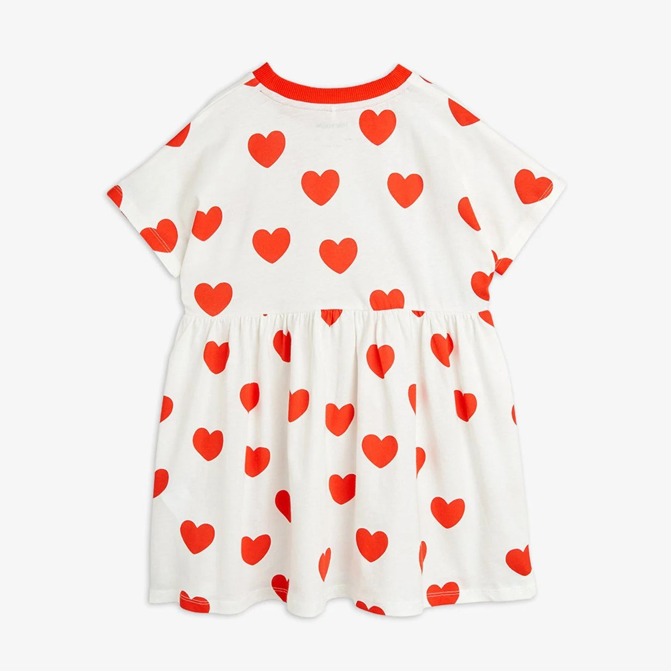 mini rodini hearts aop ss dress