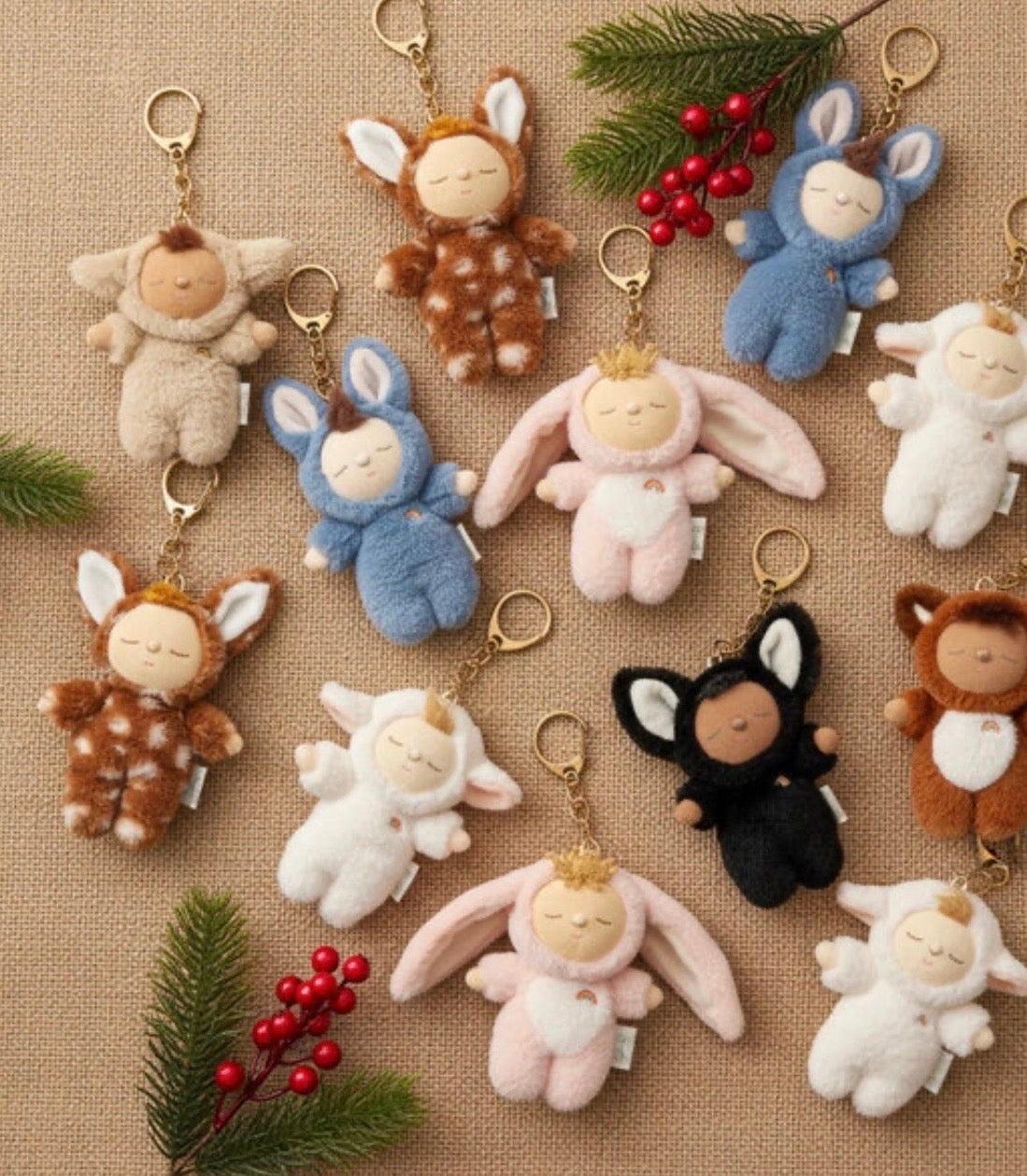 olli ella cozy bag charm - fawny lala (limited edition)