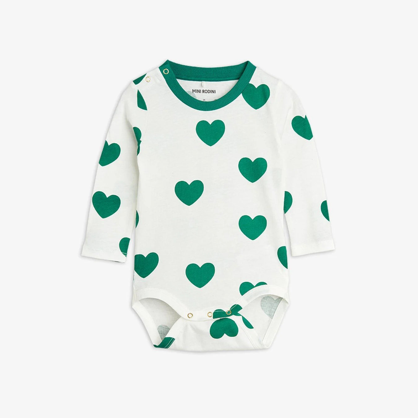 mini rodini hearts aop ls bodysuit