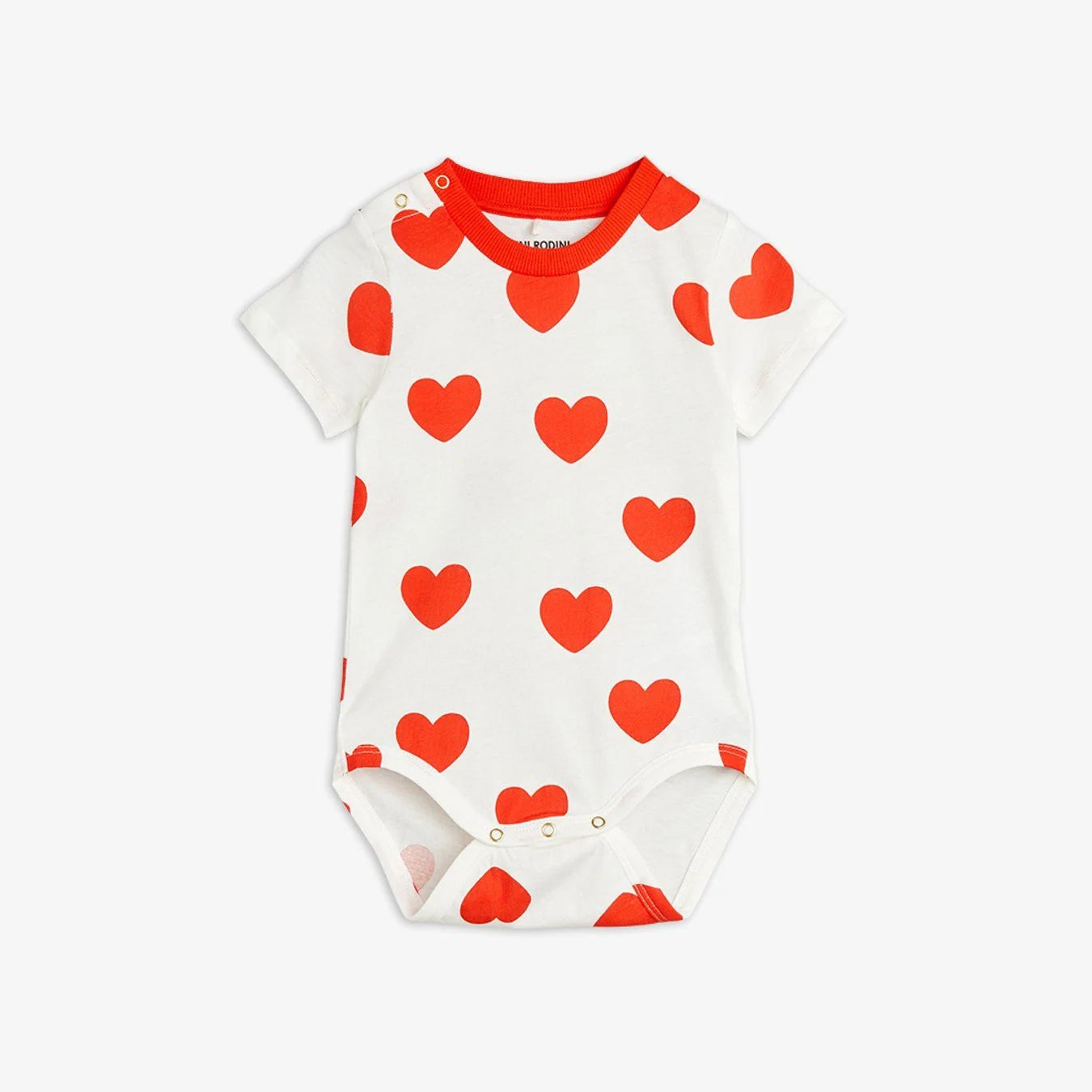 mini rodini hearts aop ss bodysuit