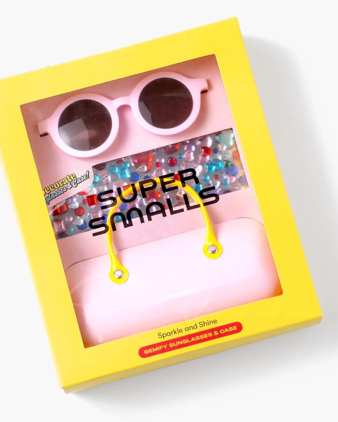 super smalls sparkle and shine gemify sunglasses & case