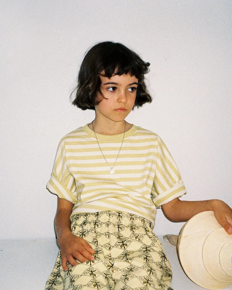 summer and storm oversized tee - butter retro stripe (pre order)