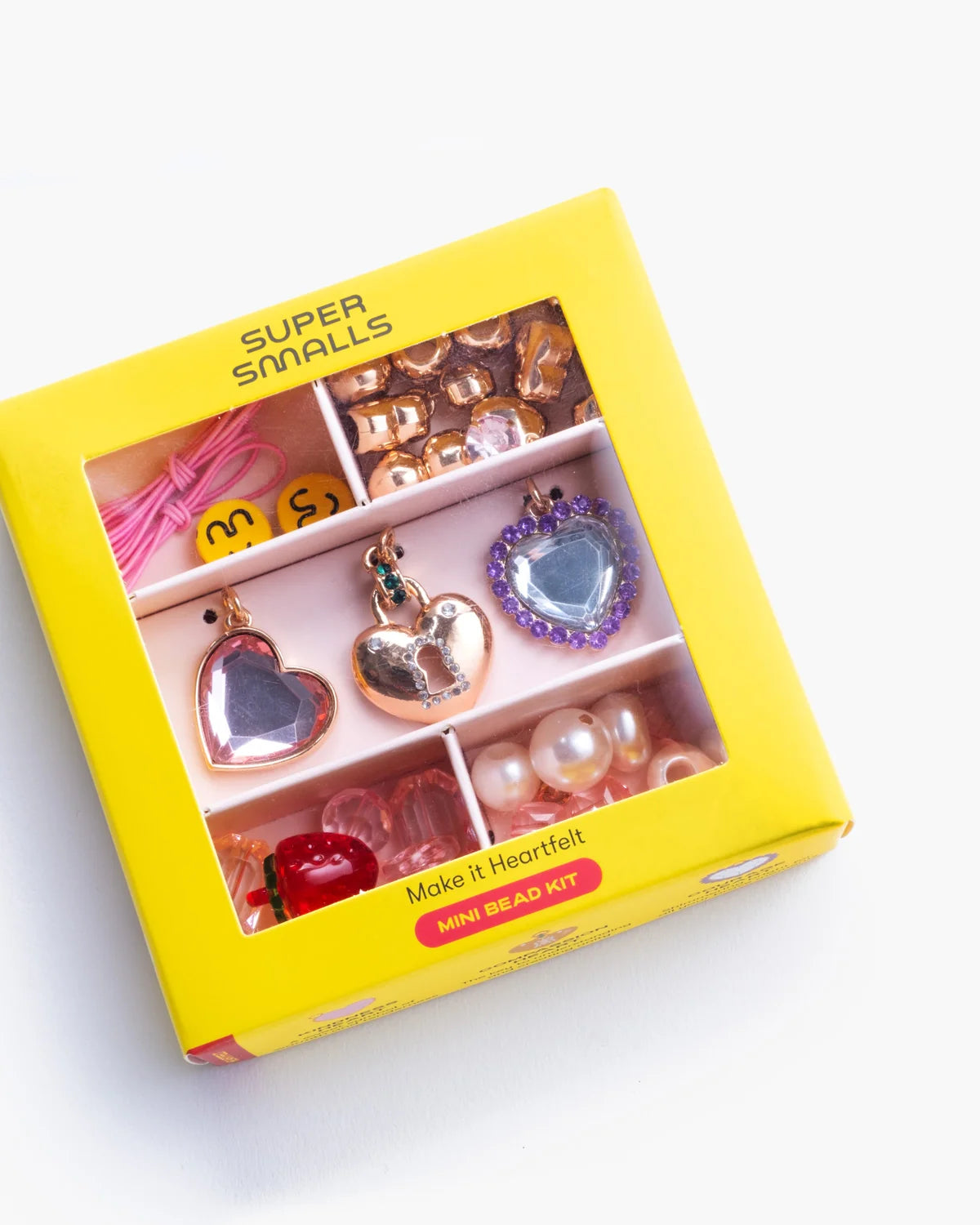super smalls make it heartfelt mini bead kit