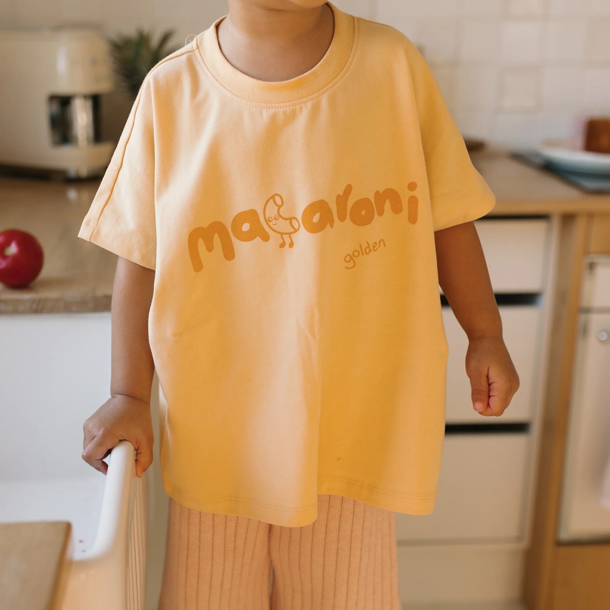 golden children macaroni tee - golden butter