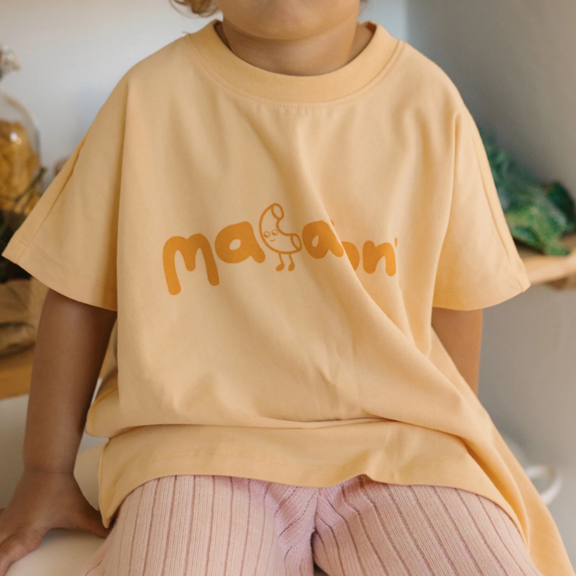 golden children macaroni tee - golden butter