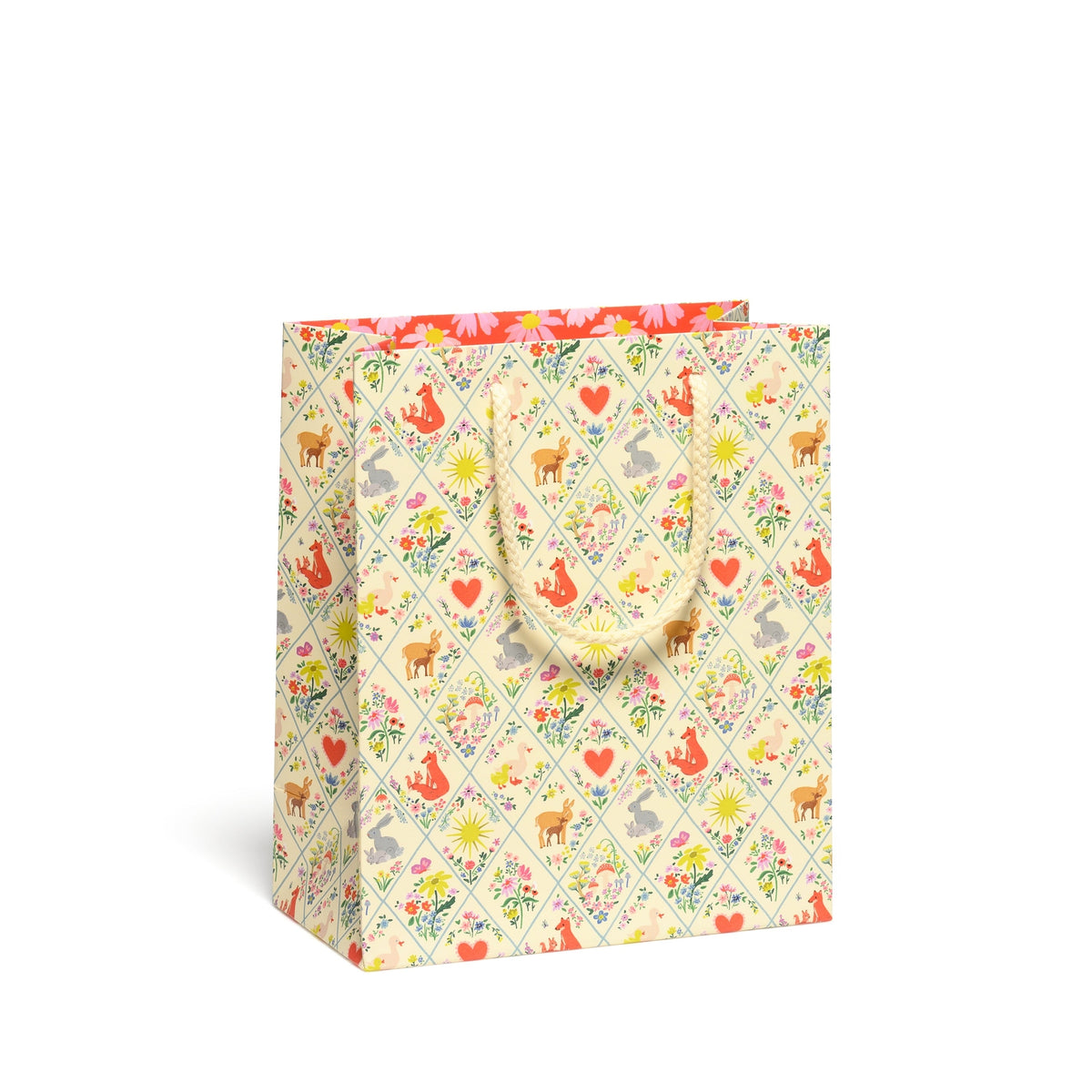 woodland critters gift bag - medium