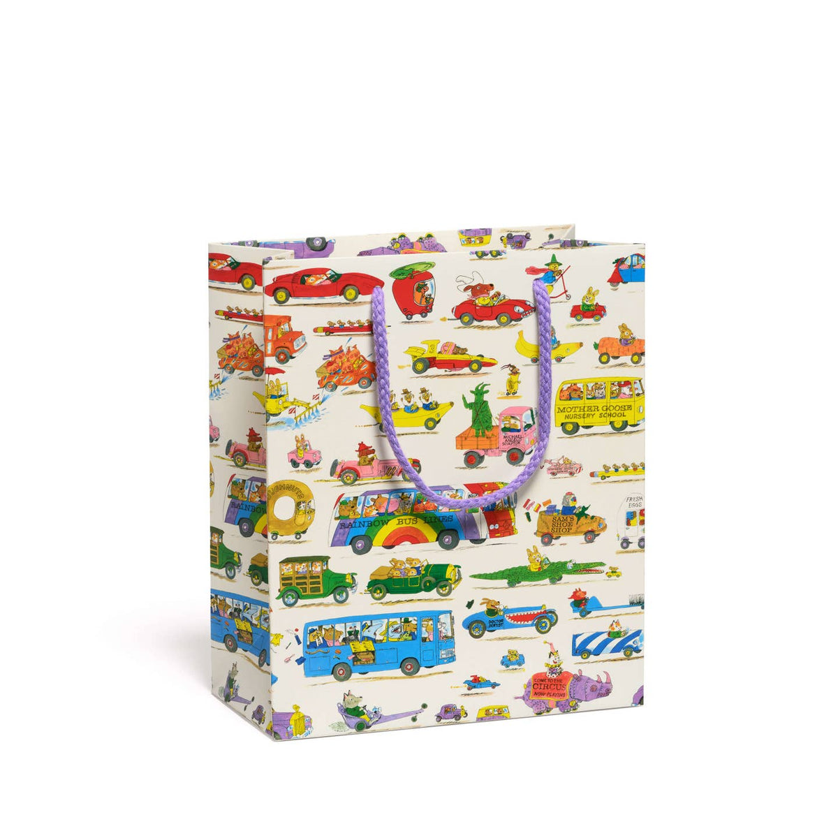 richard scarry busytown gift bag - medium