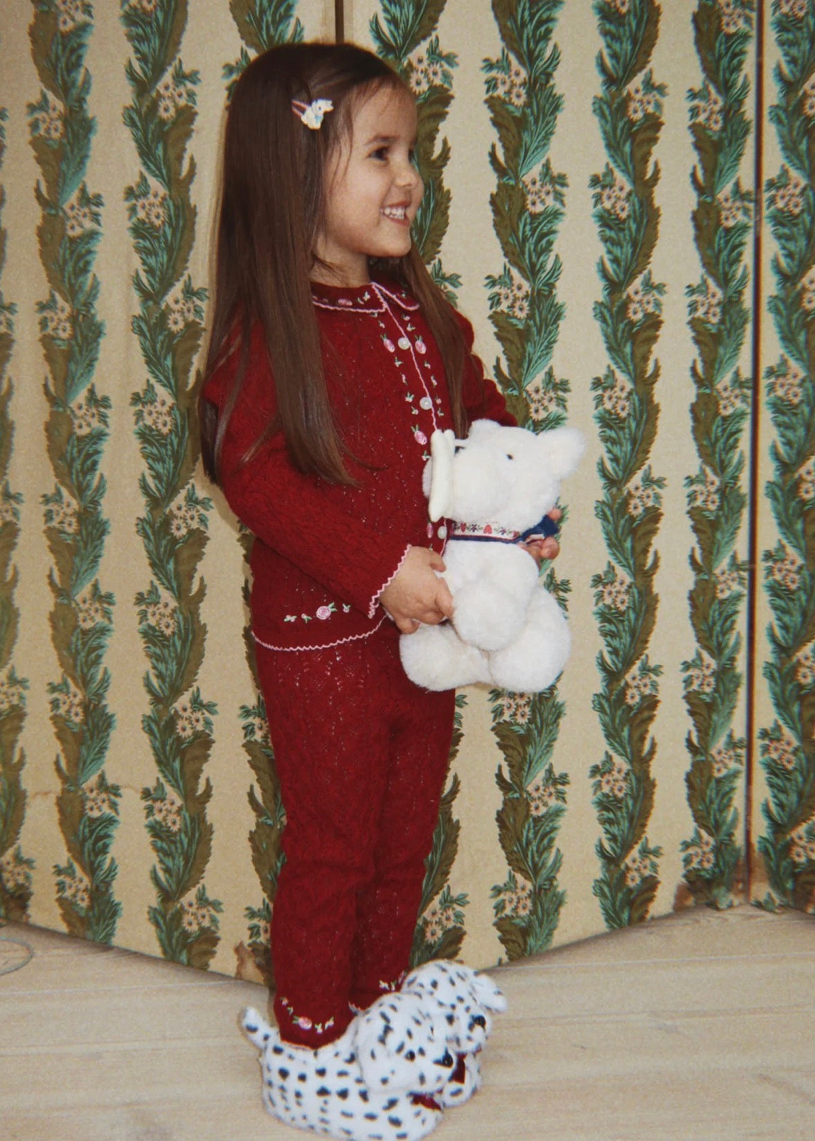 konges sløjd dalmation dog footies