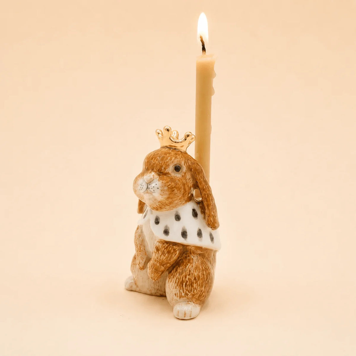 camp hollow highness hare cake topper / candle holder (pre order)