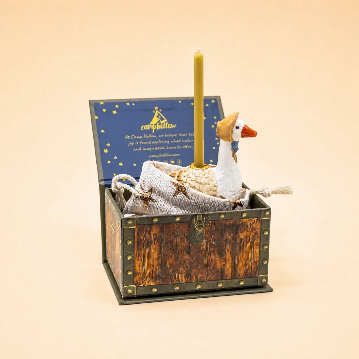 camp hollow mother goose cake topper / candle holder (pre order)