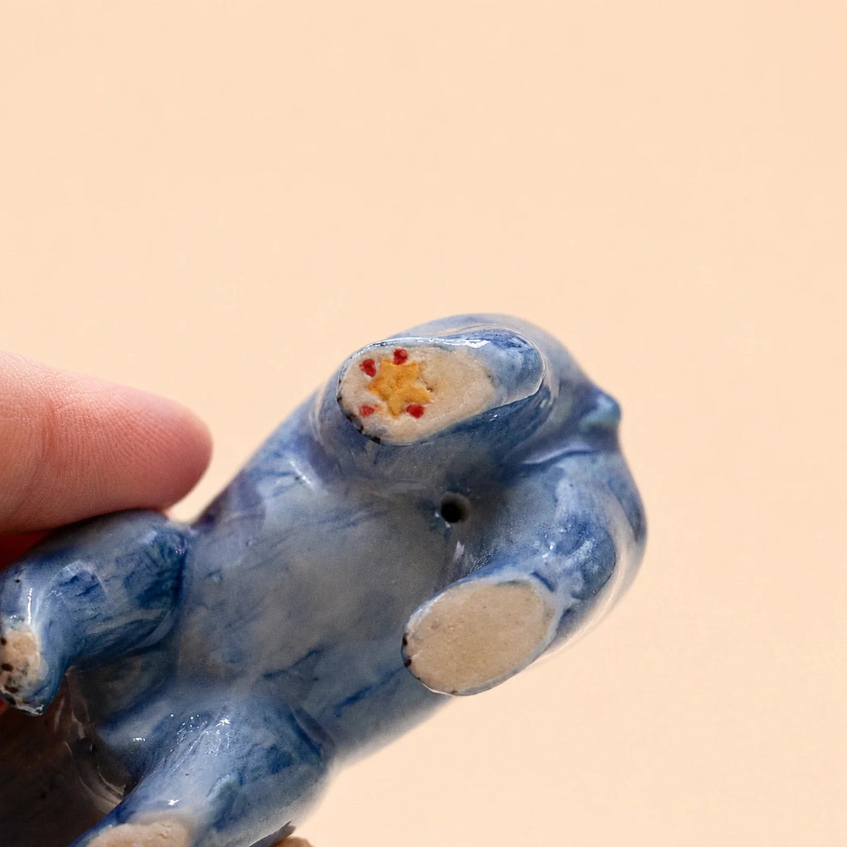 camp hollow mother galaxy bear cake topper / candle holder (pre order)