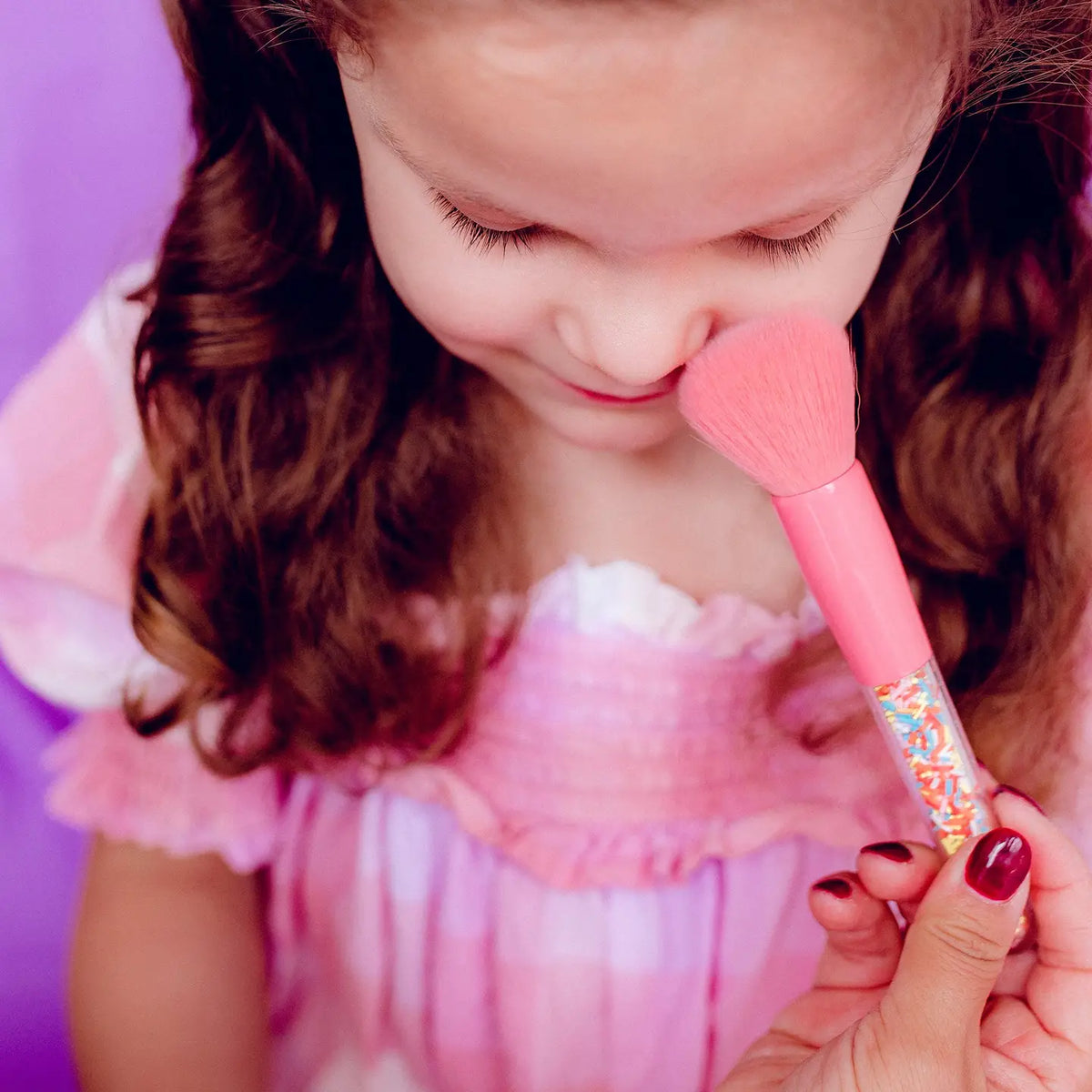 oh flossy sprinkle makeup brush set