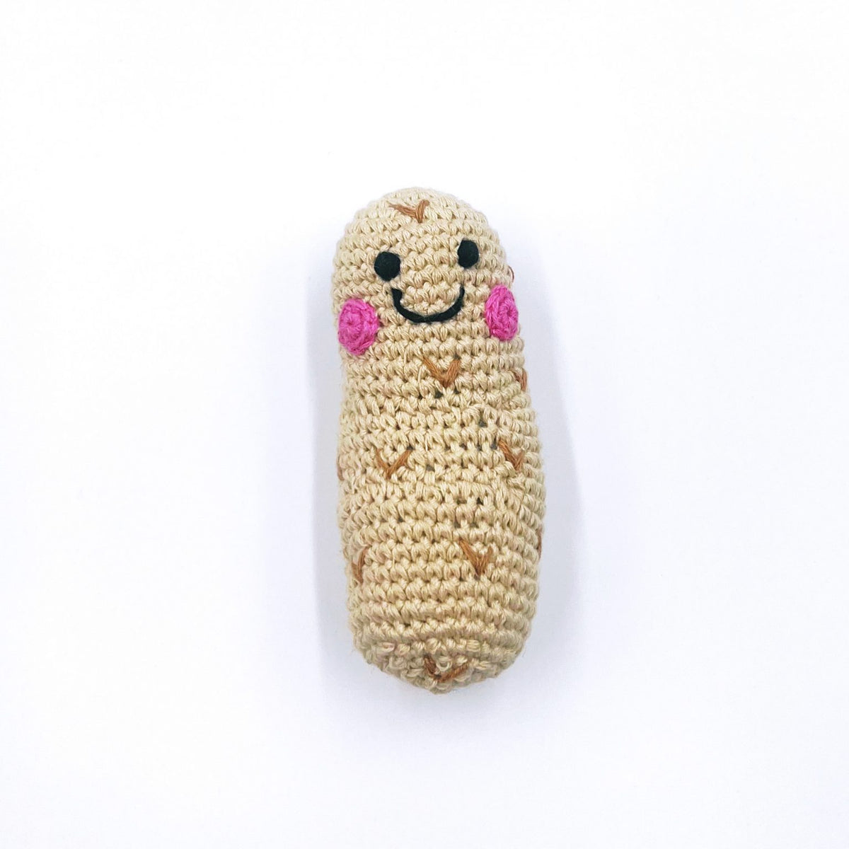 pebble child friendly peanut rattle