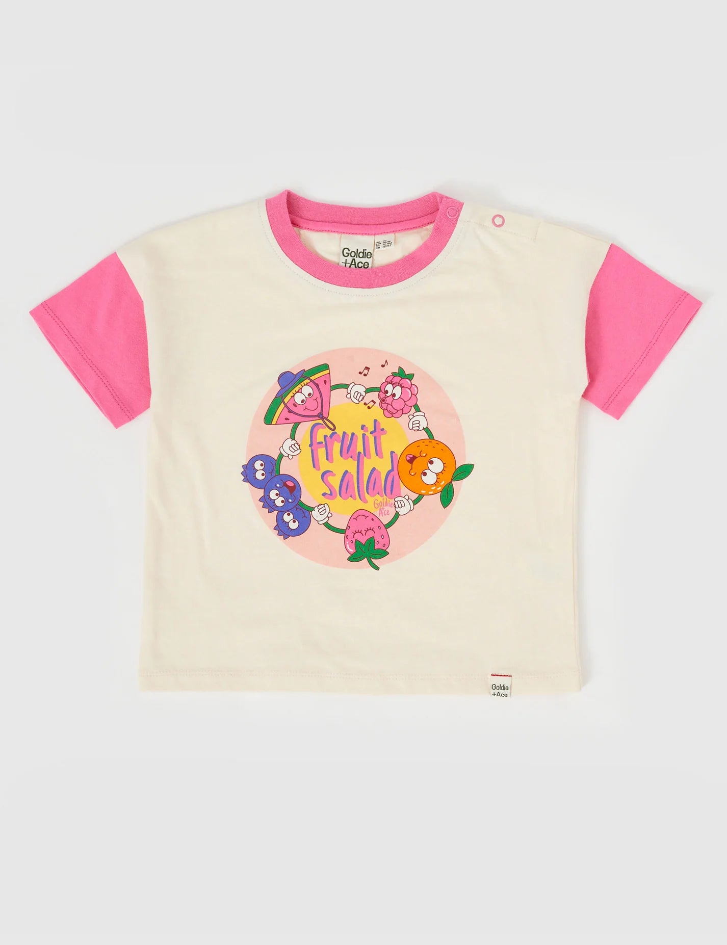 goldie + ace piper fruit salad friends t-shirt