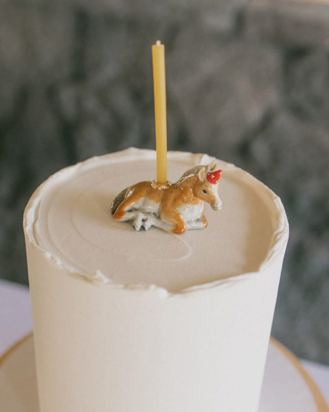 camp hollow year of the horse cake topper / candle holder (pre order)