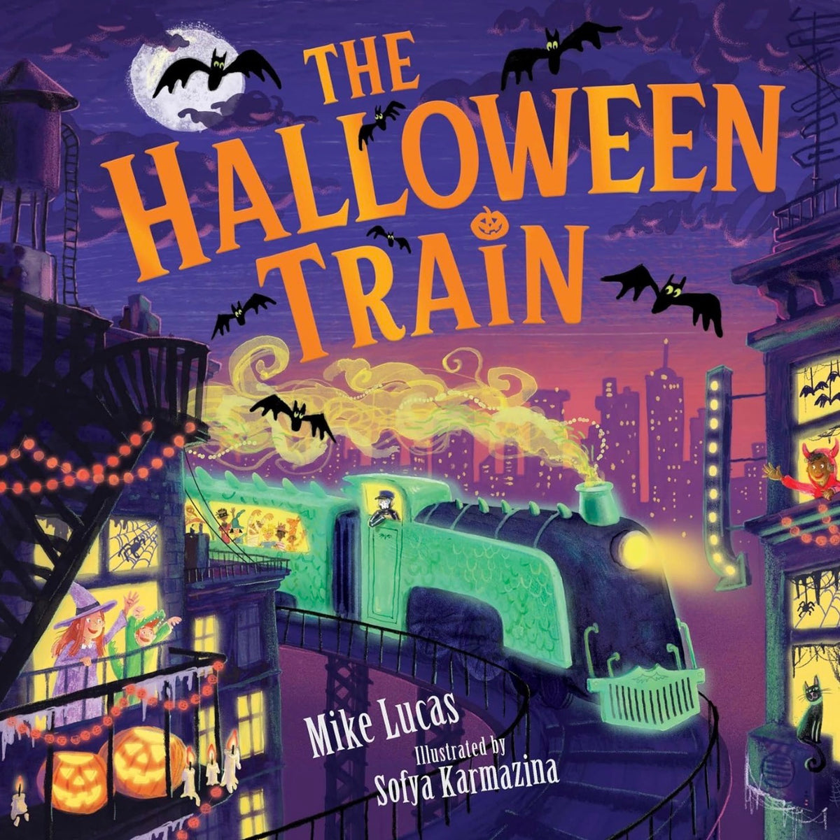 book - the halloween train