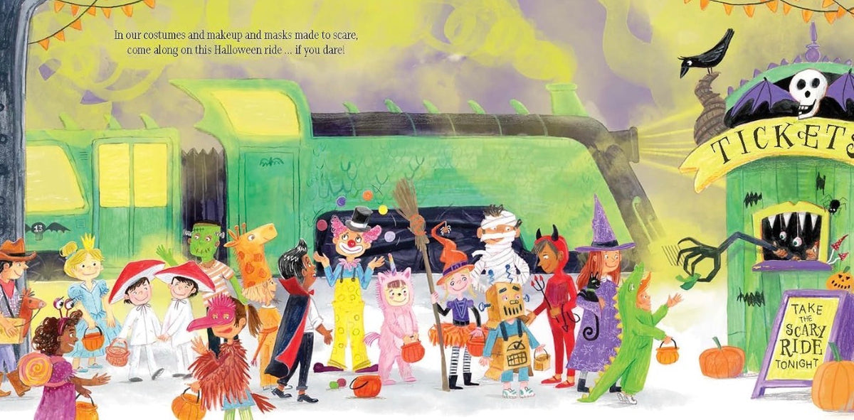 book - the halloween train