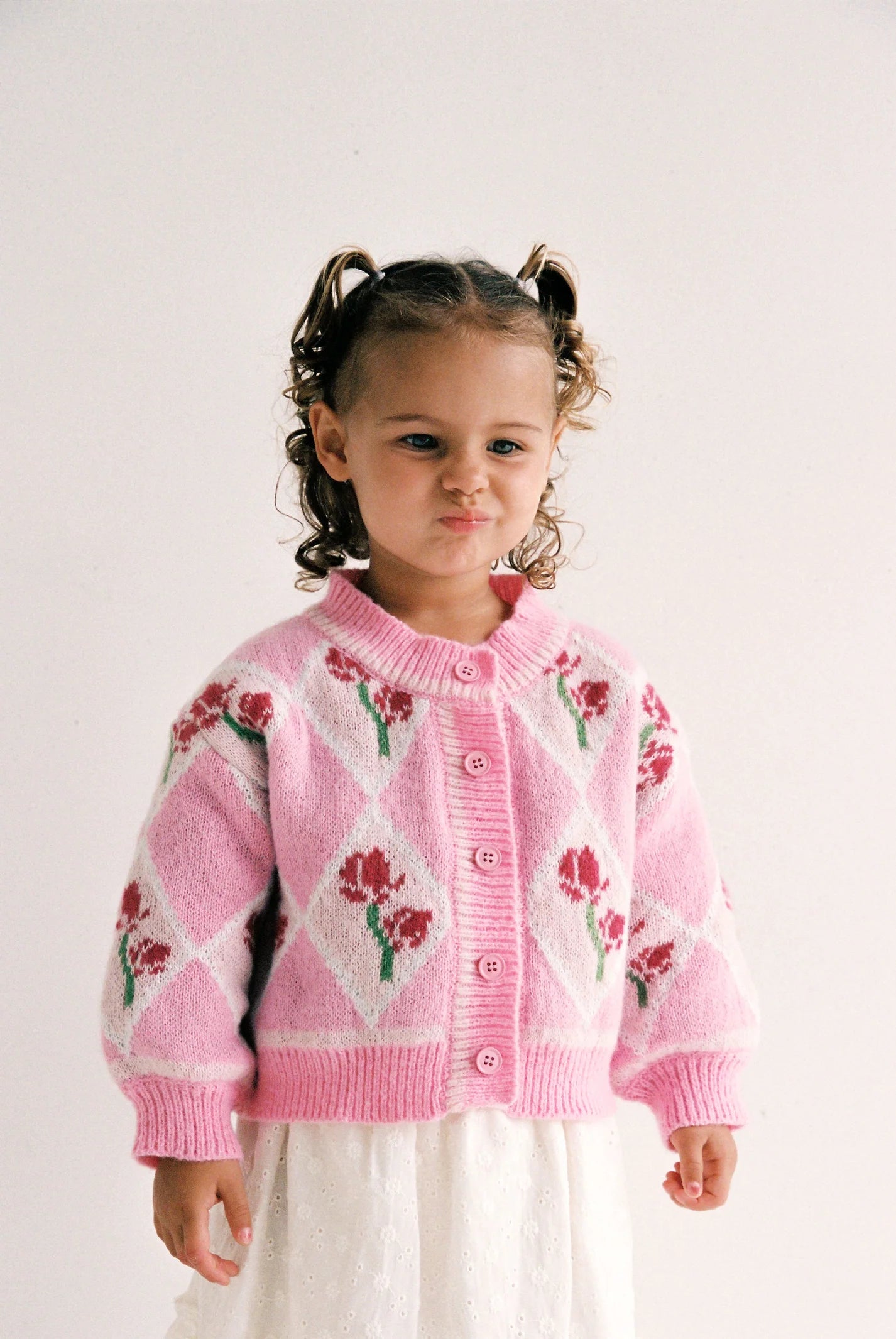 juni jnr rosie knit cardigan