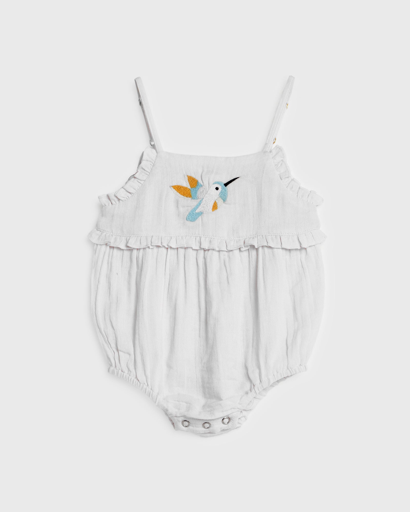 alex & ant margi playsuit - white bird