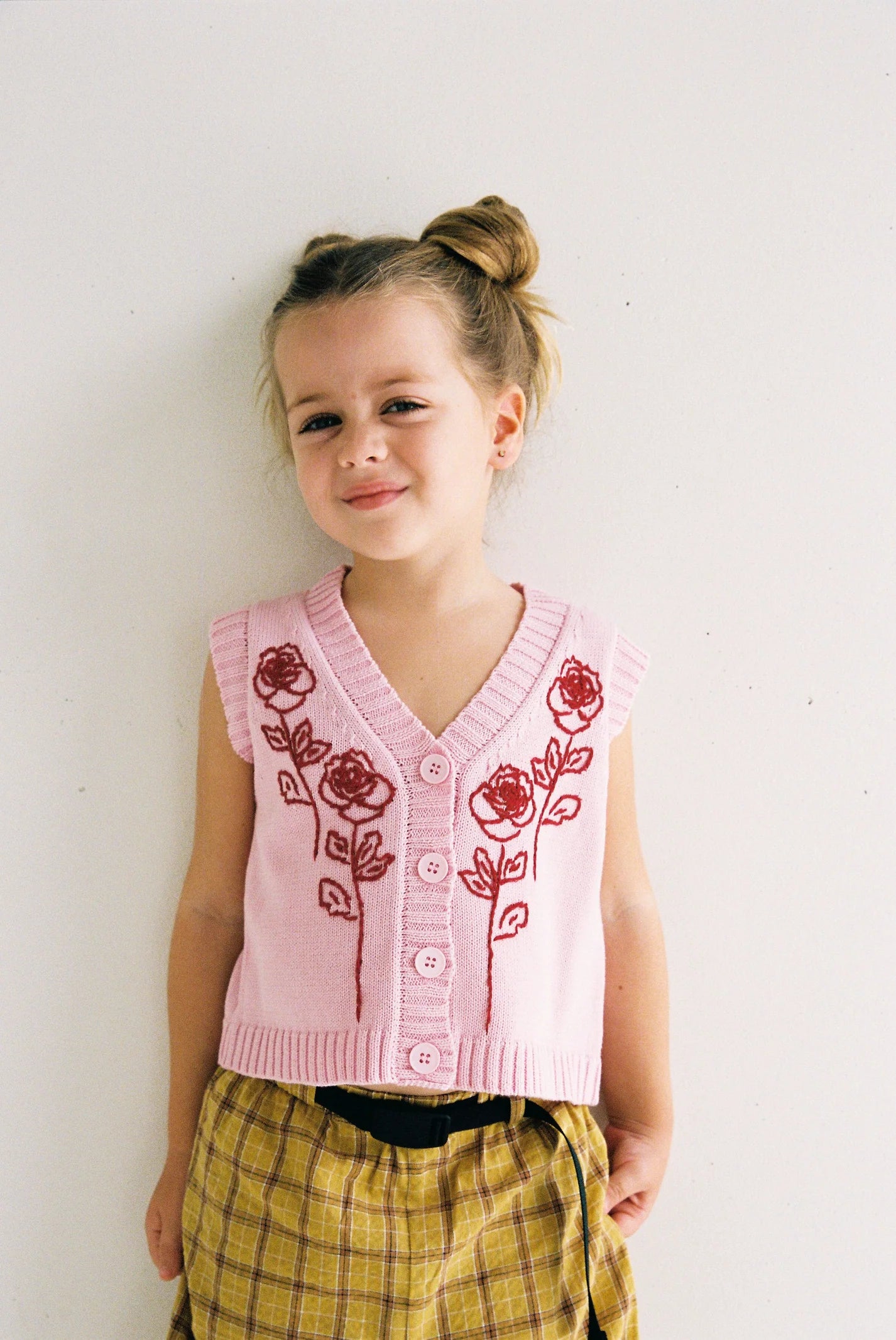 juni jnr elsie knit vest