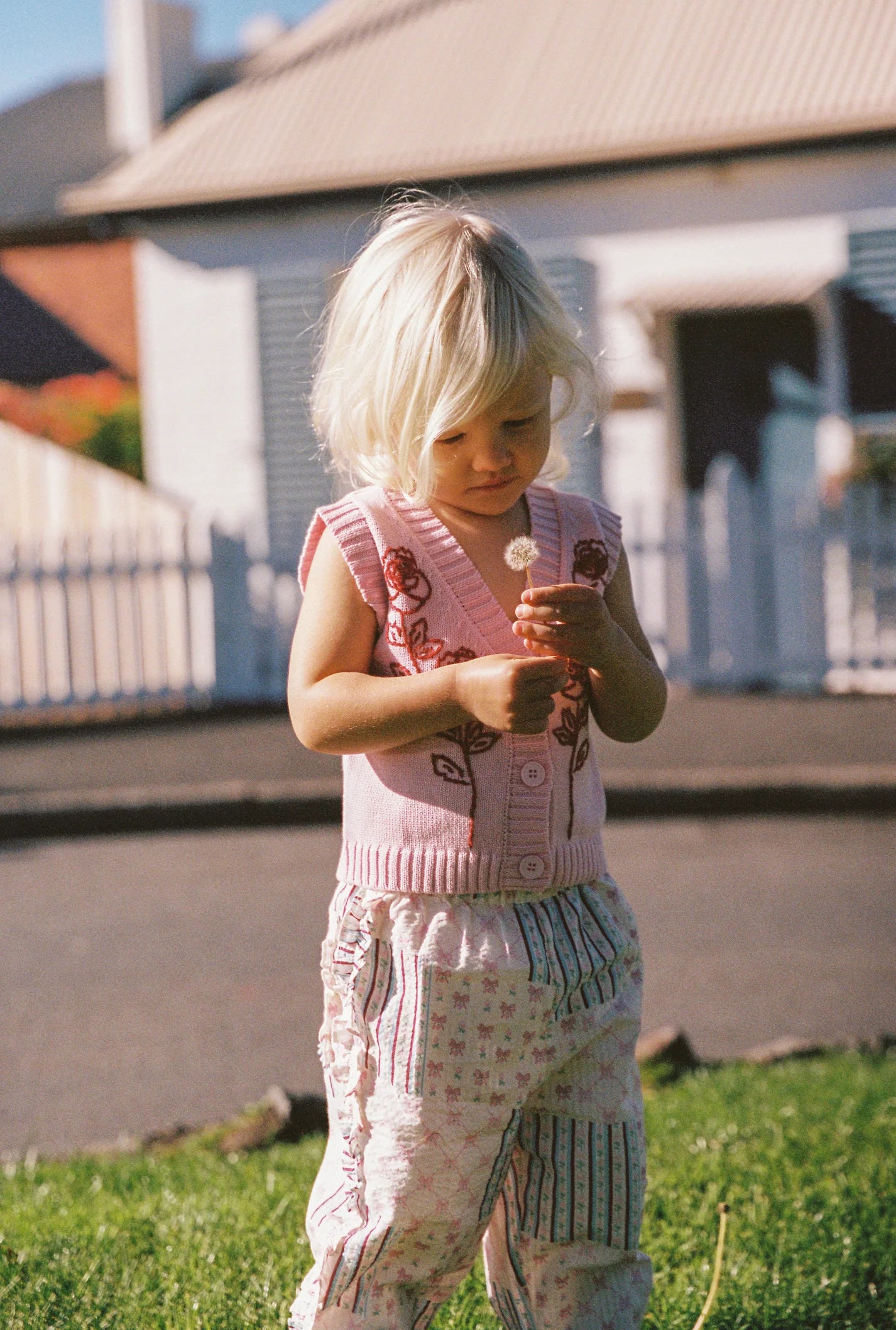 juni jnr elsie knit vest