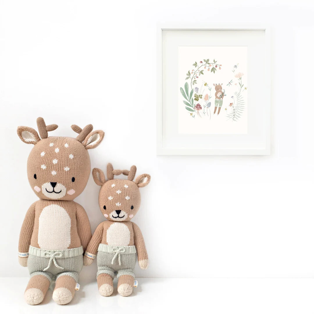 cuddle + kind elliott the fawn