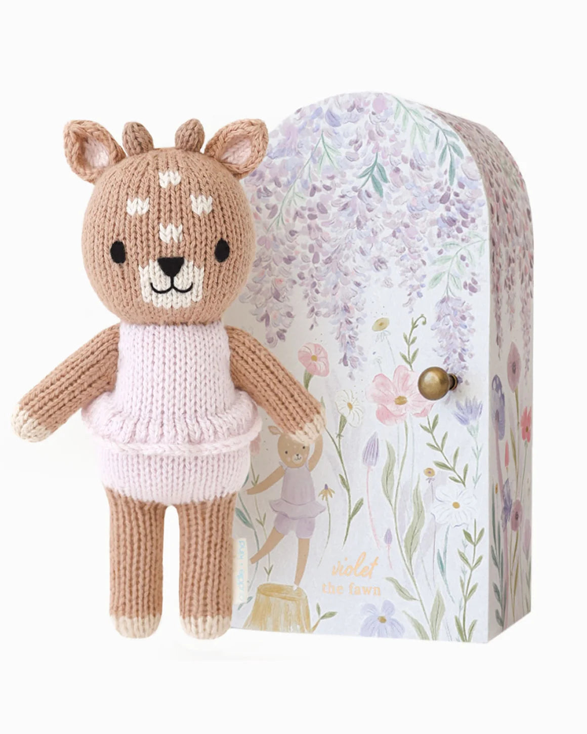 cuddle + kind tiny violet the fawn
