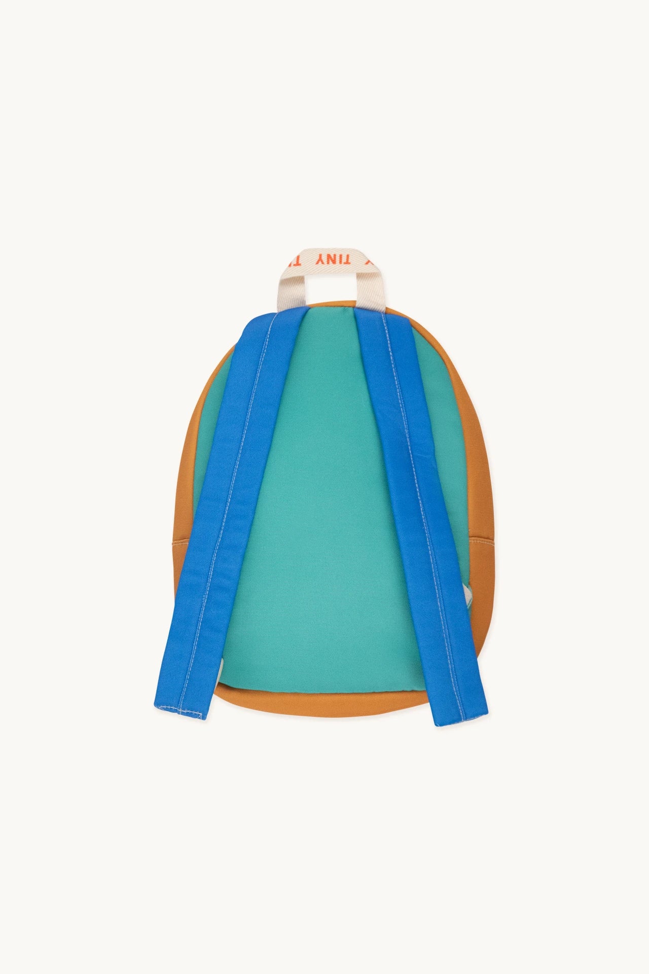 tiny cottons colour block backpack - blue / emerald