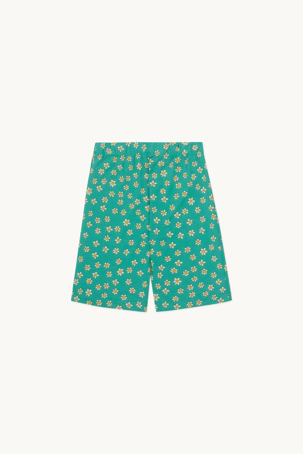 tiny cottons daisies baby pant - deep green